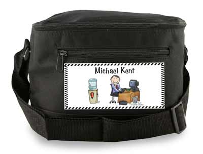 personalized 6 pack lunch sack 